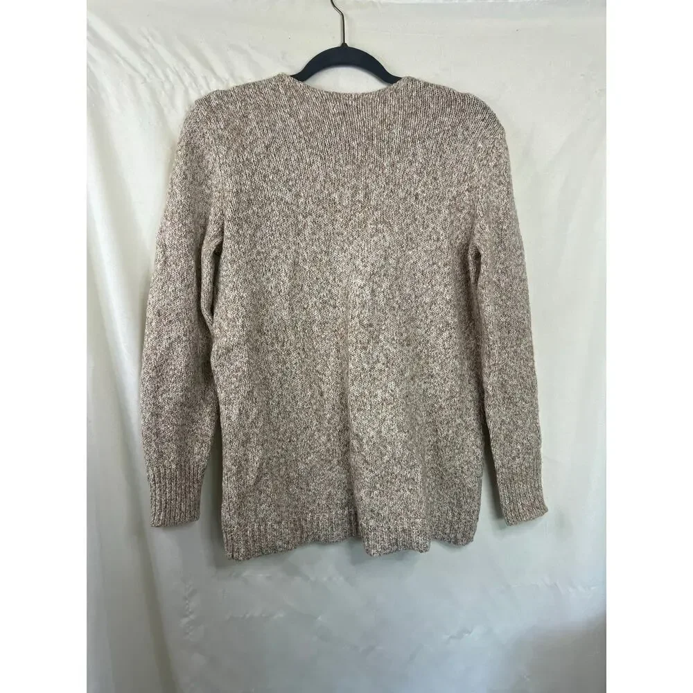 Loft Beige Womens Long Sleeve Sweater Size Medium